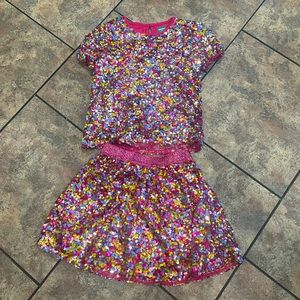 Sequined outfit